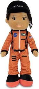 Playtime by Eimmie - 14” Julie NASA Doll - Soft Baby Doll - Plush Rag Dolls for 2 Year Old Girls & Boys, Toddler & Infants - Astronaut Plush Washable Doll - Astronaut Plush Toy - Astronaut Doll