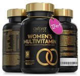 Multivitamin Tablets for Women with Collagen & Hyaluronic Acid - 27 Essential Vitamins, Minerals, & Botanicals | Womens Multivitamins, 90 Tablets, Immune System, Tiredness and Fatigue, Womens Vitamins