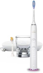 Philips Sonicare DiamondClean 9400 Electric Toothbrush with App HX9917/88, Networked Cleaning, Pressure Sensor, Intelligent Brush Head Detection, 4 Cleaning Programs, 3 Intensity Levels, White