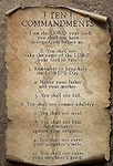 10 Commandments Bible Verse Novelty