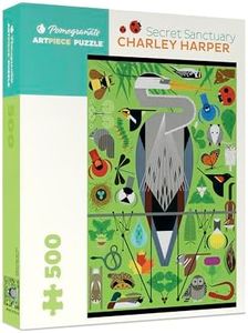 Charley Harper: Secret Sanctuary 500-Piece Jigsaw Puzzle (Pomegranate Artpiece Puzzle)