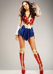 Struts Womens Wonder Woman Superhero Costume (Medium (UK 12-14))