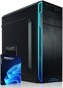 Greed® Ultra V2 PC mit Intel Core i7 12700 - Schneller Rechner - Computer für Büro & Home Office mit 5,2 GHZ - 16GB RAM/Arbeitsspeicher - 1TB SSD + 1TB HDD - DVD+RW - USB 3.1 - WLAN, inkl Win 11 Pro
