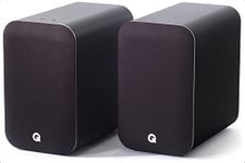 Q ACOUSTICS M20 Speakers Wireless Bluetooth HD Music System Black - Tweeter 22mm, Mid Bass/Driver 125mm, Freq. Response 55Hz–22kHz, Crossover Freq. 2.4kHz - Powered Speakers