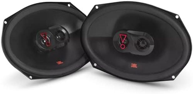 JBL Stage3 9637F 3-Way Car Speaker Set by Harman Kardon without Grille - 375 Watt Car Boxes - Oval Box Large 6 x 9 Inches (152 mm x 230 mm)