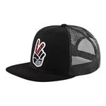 Troy Lee Designs Trucker Snapback Hat - Black One Size