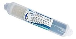 In-line KDF water filter cartridge - 12 Month filter life, drinking water filter compatible for all filter systems using 1/4" tubing