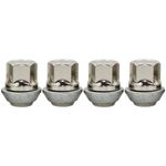 BIAREN 4x Alloy Wheel Nuts For Ford Fiesta Focus Mondeo Fusion C-Max Kuga Transit Connect Escort Puma Volvo C30 S40 V40 V50 C70 1366029 81EB1K024AB 30666349