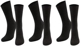 Diabetic socks for men - Ideal socks for swollen legs, diabetic socks made from 100% cotton. Stretchy gentle grip socks