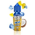 Just Juice Menthol Vape Liquid, 50ml 0mg Shortfill Eliquid, 70/30 Vape Juice in 60ml Bottle, Space for 10ml of Nicotine Shot or Nic Salts, Fruity E Liquid Citron & Coconut Ice