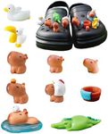 Capybara shoes charms, capybara charms for crocs Boys Girls woman man Cute Charms Accessories Pins Gifts For Clog Decoration