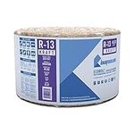 R-13 EcoRoll 15inch Wide Kraft Faced Fiberglass Insulation Roll 3-1/2" x 15" x 32' 40 SF **(Packed by Eagle Electronics)