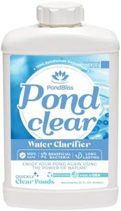 PondBliss Pond Clear Water Treatment and Clarifier for Outdoor and Large Ponds - 1 Quart (32oz)