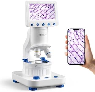 TOMLOV DM302K Microscope with Screen for Kids Educational Science STEM Kits