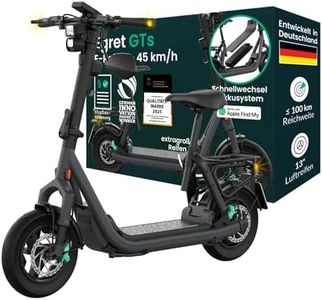Egret GTs 45 mit Straßenzulassung bis 150kg & <100km Reichweite - Vollfederung - Schnellwechsel-Akkusystem