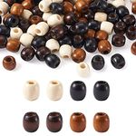 Wooden Hair Beads