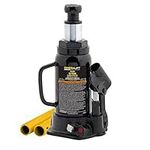 Omega 10125C 10125B Black Hydraulic Bottle Jack-12 Ton Capacity