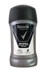 Rexona Men Invisible Black + White Long Lasting Anti-Perspirant Deo Stick 48h 50 ml by Rexona