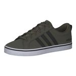 adidas Men's VS Pace 2.0 Shoes, Olive strata/core Black/Cloud White, 9 UK