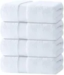 White Classic Luxury Bath Towels Se