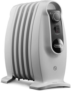 DeLonghi Oil Filled Radiator – White Electric Heater