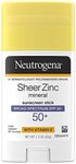 Neutrogena Sheer Zinc Spf#50+ Stick