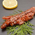 Wild Caught Candied Smoked Salmon Indian Candy Canadian Smoke Salmon (1 Lbs)