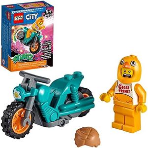 LEGO City Chicken Stunt Bike 60310 Building Kit; Fun Cool Toy for Kids (10 Pieces)