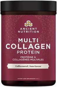 Ancient Nutrition Multi Collagen Protein Powder - Unflavoured, Formulated by Dr. Josh Axe, 4 Collagen Sources, 5 Types of Collagen, 480 Grams