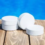 Chlorine Tablets for Swimming Pool, 800g Chlorine Tablets for Hot Tub for Swimming Pool Paddling Pool Spa Bathtubs