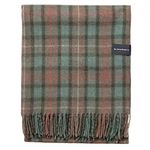 The Tartan Blanket Co. Recycled Wool Blanket in Fraser Hunting Weathered Tartan (150cm x 190cm)