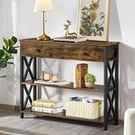 Luxsuite Industrial Console Table w