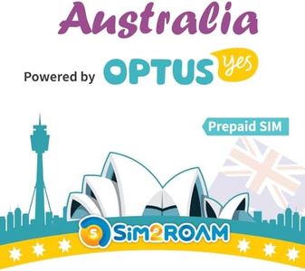 Australia Prepaid SIM Card 40 Days 30GB Unlimited Local Calls and SMS in Australia Credit for International Calls AU$15 (40 Days)