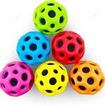 GRAPHENE Moon Balls,Astro Jump Ball,Moon Ball,Extreme High Bouncing Ball,Super Pop Bouncing Space Ball Rubber,Sensory Bounce Ball,Sport Training Ball for Indoor Outdoor Play,Multicolour(Pack of 1)