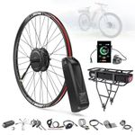 BAFANG 48V500W 26"/700C Front Hub Motor kit G020 Electric Bicycle Wheel Conversion Kit With Optional Digital Display & Smart Controller Ebike