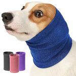 Dog Calming Hoodie Thunder Shirt Auxiliary -Dog Neck and Ear Warmer - Quiet Ear Covers Hood for Noise -Dog -The Grooming and Force Drying Head Protection for Anxiety Relief and Calming