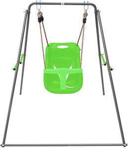 Lifespan Kids Bobcat 2 Foldable Baby Swing Childrens Swing Outdoor Kids Play