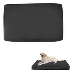 Dog Bed Cover,Waterproof Dog Crate Mattress Cover,Removable & Washable Bed Covers for Dogs,Zippered Dog Crate Bed Cover,Pets Cat Mat Cushion Beds Protector Cover (Dog Bed Covers Only)