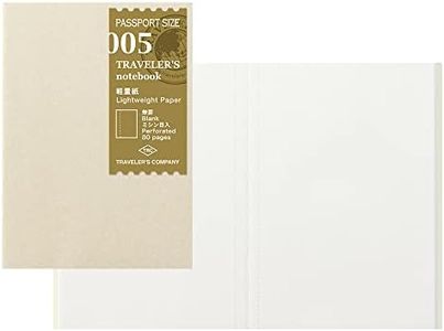 Traveler's Notebook, Refill, Lightweight Paper, Pack of 2, Passport Size 14371006