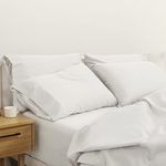 Casper Sleep Percale Sheet Set, King,White