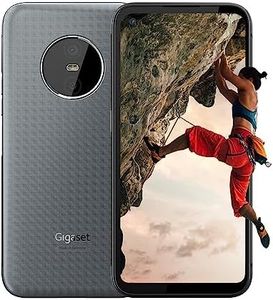 Gigaset GX6 Outdoor Smartphone 5G - Military Standard, Dust & Waterproof IP68 - 6,6" FHD+ Display with Gorilla Glass, 128GB+6GB RAM - 50MP Camera - Fast Charging - Android 14 compatible, Titanium Grey