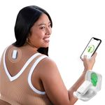 Upright GO 2 NEW Posture Trainer and Corrector for Back | Strapless, Discreet and Easy to Use | Complete with App and Training Plan | Back Health Benefits and Confidence Builder