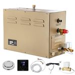 CGOLDENWALL Commercial Self-Draining Steam Generator Shower System Sauna Bath Spa 30 min to 12 Hours Waterproof controler (9kW)