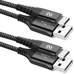 Micro USB Cable Charger Android 2 Pack 6.6FT for Samsung Galaxy S7 Charging Cable, Phone Charger Cord Compatible with Samsung Galaxy S7 S6 J7 Note 5, Kindle, Xbox, PS4 and More-Black