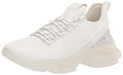 Steve Madden Men's Maxx Sneaker, White, 9 UK