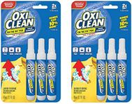 CR Brands OxiClean On The Go Stain Remover Pen for Clothes and Fabric, to Go Instant Stain Removal Stick, 6-Count