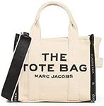 Marc Jacobs Woman's Borsa The Marc Jacobs The Jacquard Mini Traveler Tote Bag Beige