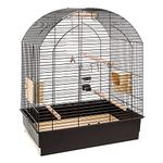Ferplast Greta Bird Cage, 69.5 x 44.5 x 84 cm, Black