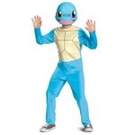 Disguise Pokemon Kids Squirtle Costume, Children's Classic Character Outfit, Child Size Small (4-6)