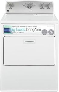 Kenmore 29" Front Load Electric Dryer with Wrinkle Guard and 7.0 Cubic Ft. Total Capacity, White